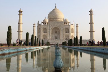 agra Hindistan taj mahal