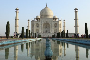 agra Hindistan taj mahal