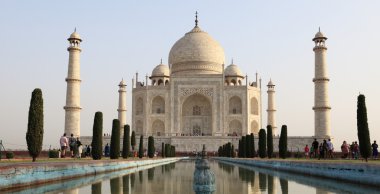 agra Hindistan taj mahal