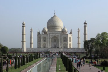 agra Hindistan taj mahal