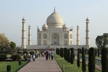 agra Hindistan taj mahal