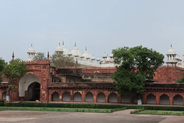Το κόκκινο φρούριο του Άγρα στην Ινδία — Φωτογραφία Αρχείου