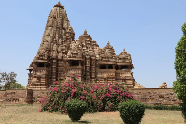 A Cidade do Templo de Khajuraho na Índia — Fotografia de Stock