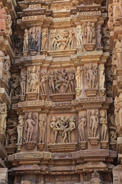 La Ciudad del Templo de Khajuraho en la India — Foto de Stock