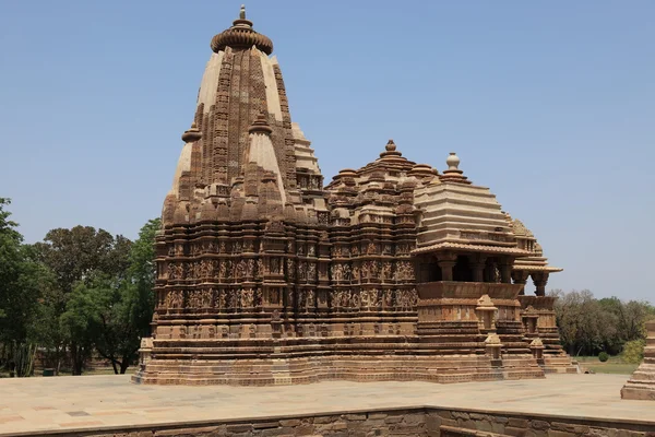 Hindistan'da khajuraho Tapınağı şehir — Stok fotoğraf