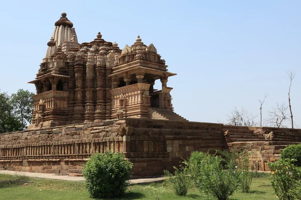 Die Tempelstadt khajuraho in Indien — Stockfoto