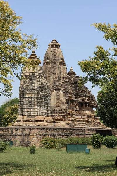 Hindistan'da khajuraho Tapınağı şehir — Stok fotoğraf