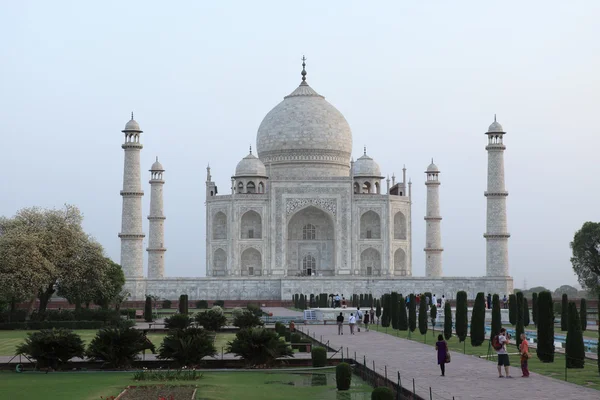 El Taj Mahal en Agra India —  Fotos de Stock