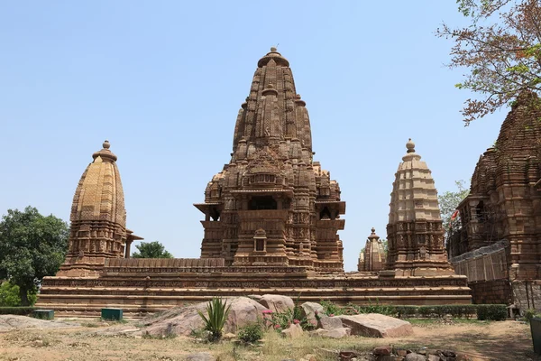 Hindistan'da khajuraho Tapınağı şehir — Stok fotoğraf