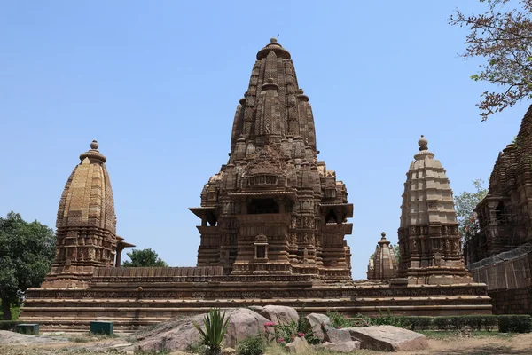 Храм місто Кхаджурахо в Індії — стокове фото