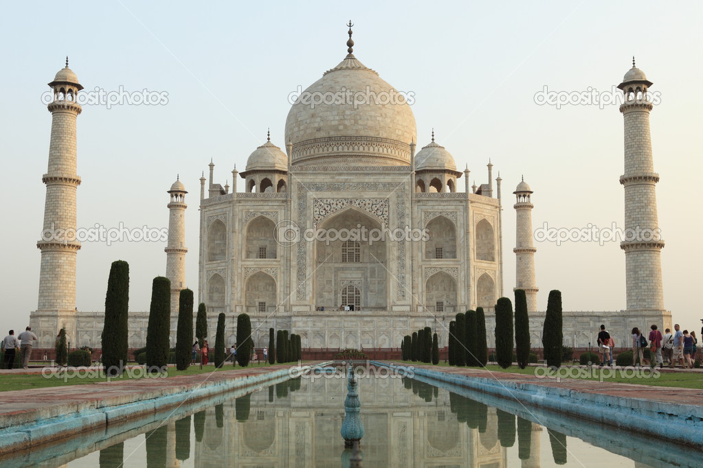 The Taj Mahal in Agra India