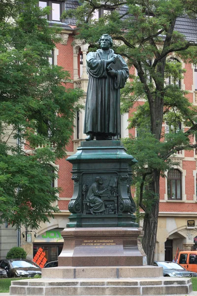 Martin luther pomnik eisenach — Zdjęcie stockowe