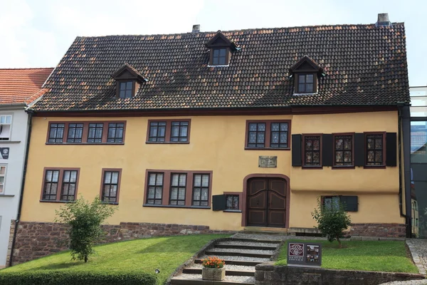Johann sebastian bach dům v Eisenachu — Stock fotografie