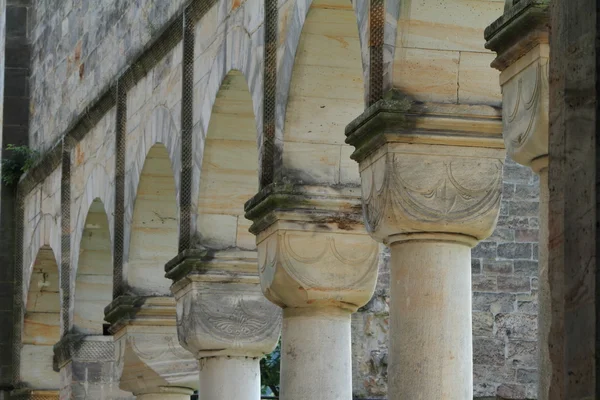 Los pilares del monasterio Paulinzella —  Fotos de Stock