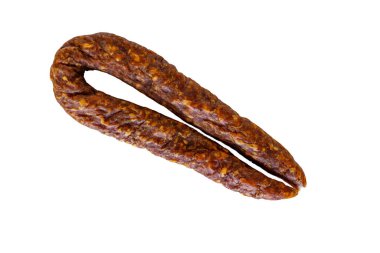Geleneksel bir füme sosis.