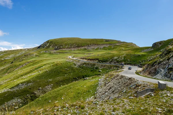 Silnice Transalpinain Karpat Rumunsku — Stock fotografie