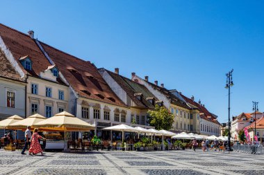 Romanya 'nın tarihi Sibiu kenti, 07 Ağustos 2021