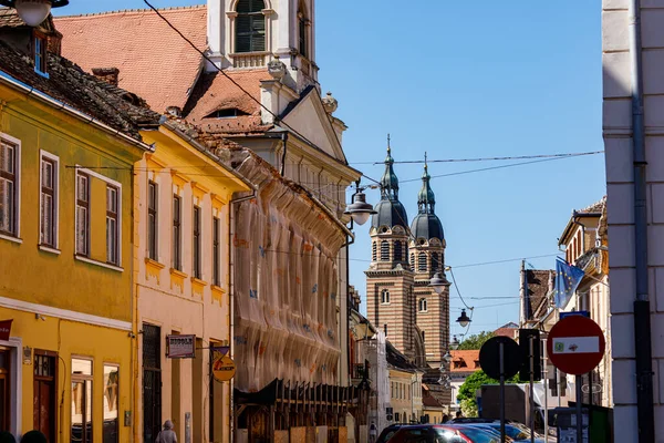 Die Stadt Sibiu Rumänien August 2021 — Stockfoto