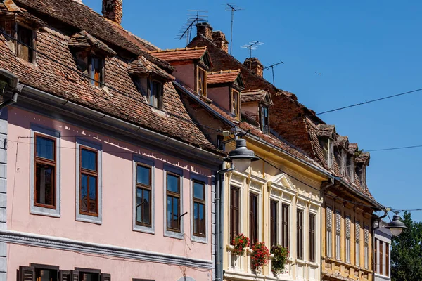 Die Stadt Sibiu Rumänien — Stockfoto