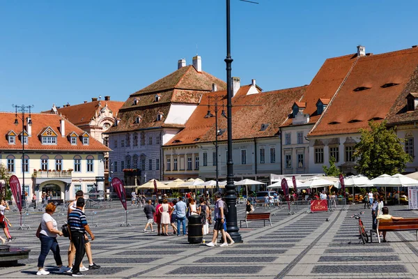 Romanya 'nın tarihi Sibiu kenti, 07 Ağustos 2021
