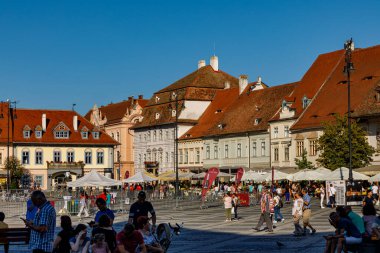 Romanya 'nın tarihi Sibiu kenti, 07 Ağustos 2021