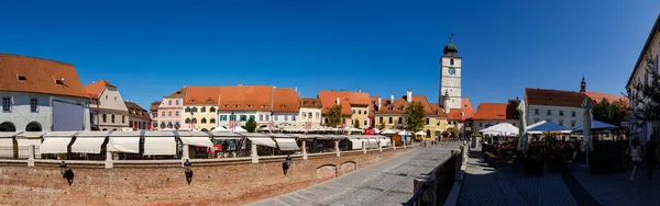 Den Staden Sibiu Rumänien — Stockfoto