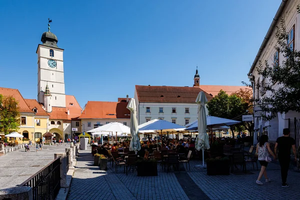 Romanya 'nın tarihi Sibiu kenti, 07 Ağustos 2021