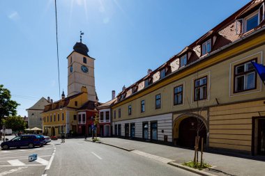 Romanya 'nın tarihi Sibiu kenti, 07 Ağustos 2021