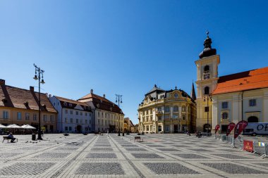 Romanya 'nın tarihi Sibiu kenti, 07 Ağustos 2021