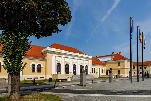 Het Oude Fort Van Alba Iulia Roemenië Augustus 2021 — Stockfoto