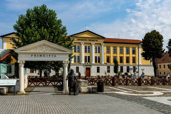 Het Oude Fort Van Alba Iulia Roemenië Augustus 2021 — Stockfoto