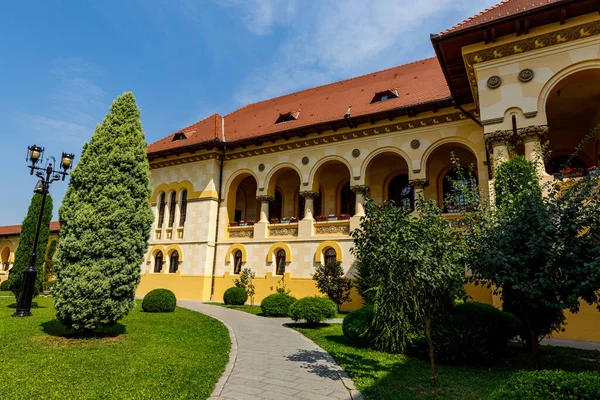 Kostel Citadely Alba Iulia Rumunsku Srpna 2021 — Stock fotografie
