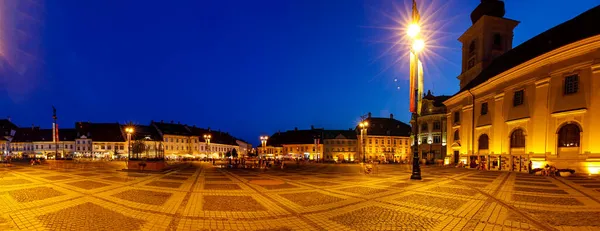Staden Sibiu Rumänien Augusti 2021 — Stockfoto
