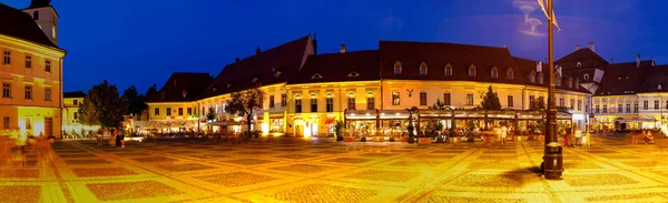 Staden Sibiu Rumänien Augusti 2021 — Stockfoto