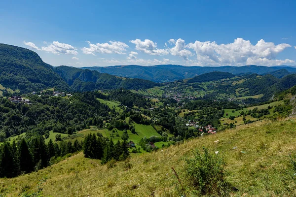 Paisagem Dos Cárpatos Roménia — Fotografia de Stock