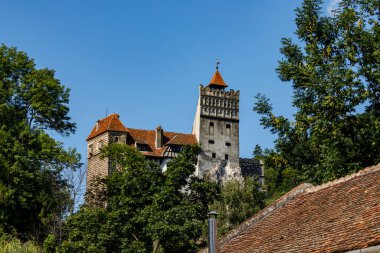 Transilvanya 'daki kepek şatosu Romanya