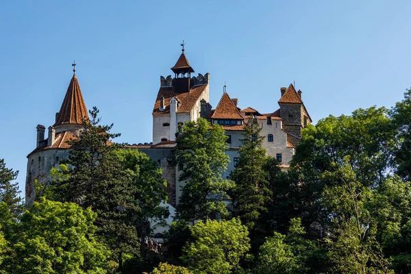 Slottet Transsylvanien Rumänien — Stockfoto