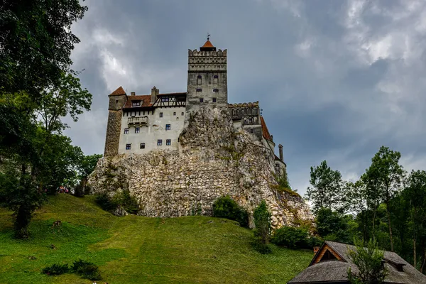 Zamek Otrębów Transylwanii Rumunia — Zdjęcie stockowe