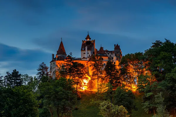 Castillo Salvado Transilvania Rumania — Foto de Stock