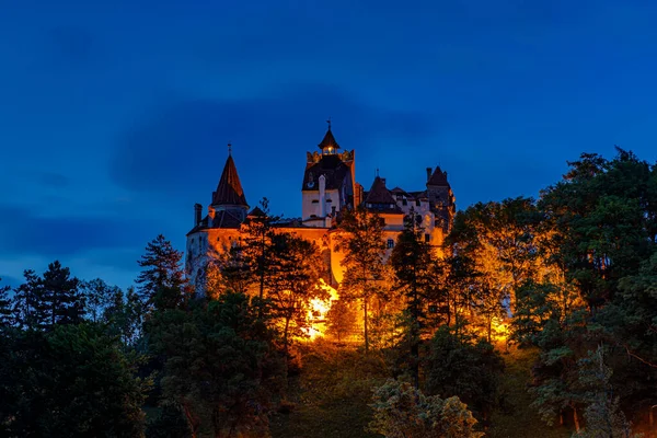 Slottet Transsylvanien Rumänien — Stockfoto