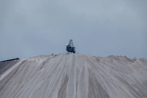 Hesse Almanya Sındaki Heringen Deki Potash Dağı — Stok fotoğraf