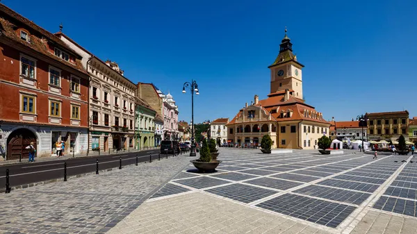 Cidade Brasov Romênia Agosto 2021 — Fotografia de Stock