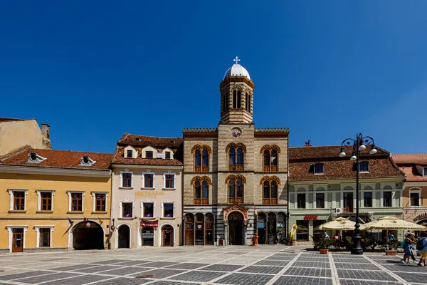 Cidade Brasov Romênia Agosto 2021 — Fotografia de Stock