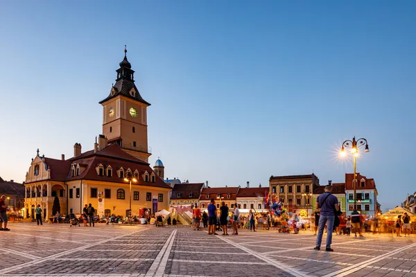 Місто Брасов Румунії Серпня 2021 Року — стокове фото