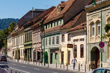 Romanya 'daki siyah Brasov Kilisesi, 12 Ağustos 2021
