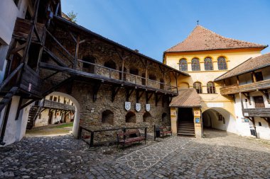 Romanya 'daki Prejmer Kalesi Kilisesi