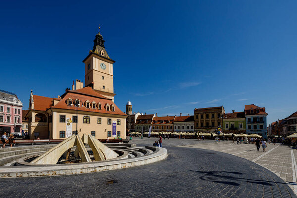 The city of Brasov in Romania