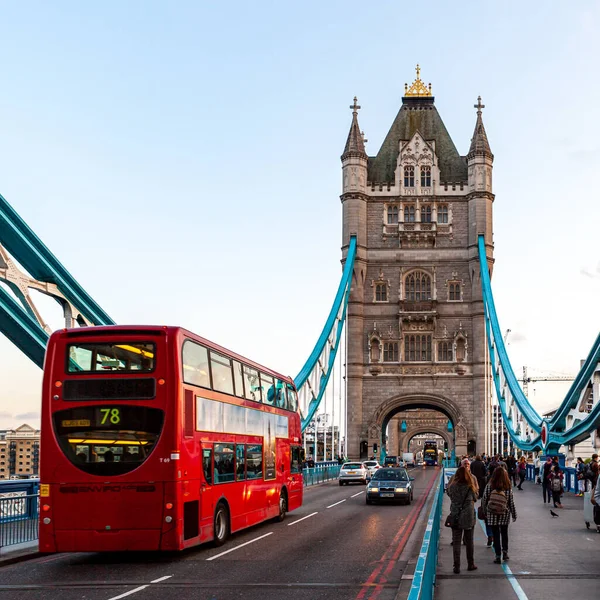 Die Tower Bridge Von London England April 2014 — Stockfoto