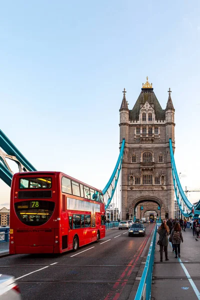 Die Tower Bridge Von London England April 2014 — Stockfoto