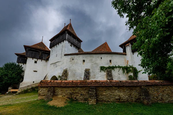 Fortified Church Visrci Romania — Stockfoto